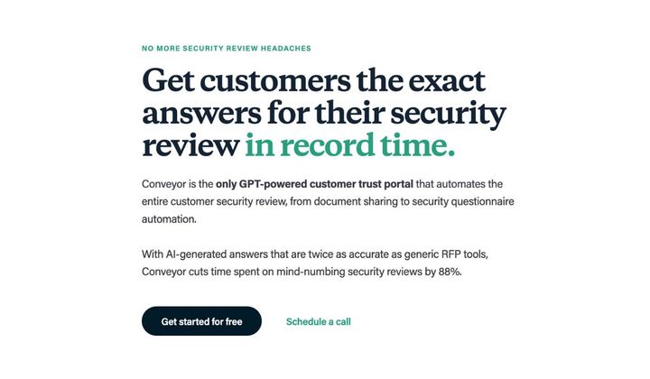 Conveyor Secures $12.5M to Enhance AI-Powered Customer Security Review Platform